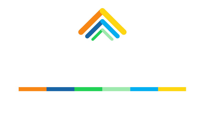 EQOPS Logo - white with colour & transparent background
